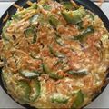 El cooksnap de Facundo Sosa cuando hizo Tortilla zapallito y zanahoria.