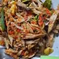 Cooksnap dari yuslani bertha aurora untuk resep Ikan Cakalang Suwir Pedas