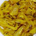Sweta Sarkar's cooksnap of when they made আলু ভাজা (aloo bhaja recipe in Bengali).