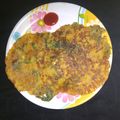 Dolly Kachhwani's cooksnap of when they made Besan Chilla.