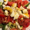 El cooksnap de @tesa.cuina cuando hizo Ensalada con palta, tomate, lechuga y huevo.