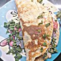 Сooksnap від Наталя, який(а) приготував(ла) Вкусный и полезный пп завтрак. Овсяноблин с овсяными отрубями, с/с лососем.