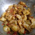 Krishna thakur का कुकस्नैप जब उन्होंने चटपटे आलू (chatpate aloo recipe in Hindi) बनाया था।