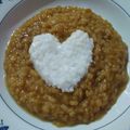 Cooksnap dari wanti ummu nunautsum untuk resep Bubur Merah Putih (beras)