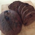 Eunice's cooksnap of when they made Chocolate Chunk Sourdough Bread .