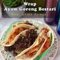 Cooksnap Sesimple Loralin semasa beliau membuat Wrap Ayam.