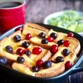 Amy’s Kitchen 的 藍莓麵包布丁/吐司布丁 cooksnap