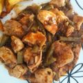 El cooksnap de May Vila cuando hizo Pechuga de pollo con judías (bajocas).