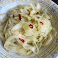 il Elodia quando ha preparato Finocchi aglio olio e peperoncino