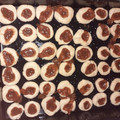 El cooksnap de Mabel Meza cuando hizo Pepas con dulce de leche.