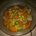 Cooksnap dari Mayaa untuk resep Tumis toge, bakso ayam, jagung dan wortel