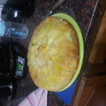 El cooksnap de Laura Pizarro cuando hizo Torta de manzana invertida.