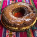 El cooksnap de Melii Villafañe cuando hizo Chocoflan.