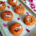 Mamta Malhotra's cooksnap of when they made Badhusha.