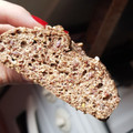 El cooksnap de Kiki, la aprendiz 🔮 cuando hizo Pan de lino sin harina, ni materia grasa, ideal para dietas y apto celíacos.