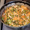El cooksnap de Guillermo Tovar cuando hizo Arroz con pollo estilo panameño🇵🇦.