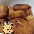 El cooksnap de Rosana Rios cuando hizo Buñuelos con pasas de uva.