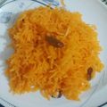 saba naz's cooksnap of when they made Zarda.