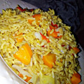 Hauwa Rilwan's cooksnap of when they made Fried rice.