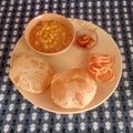 Riddhi Dholakia's cooksnap of when they made છોલે ભટુરે(chole bhutre recipe in Gujarati).