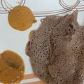 Ananthi @ Crazy Cookie's cooksnap of when they made கிரிஸ்பி ராகி தோசை.