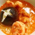 江湖小俠 的 鮮蝦粥 (用蝦頭熬高湯) cooksnap