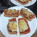 El cooksnap de Ana Isabel G C cuando hizo Pan pizza. Ligero y buenísimo, ideal para cenar.