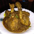 Sweta Sarkar's cooksnap of when they made চিকেন লেগপিস কারি.