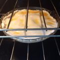 El cooksnap de María Eugenia Aizcorbe cuando hizo Tarta rápida de jamón, queso, tomate y huevo.