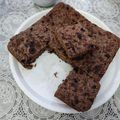 El cooksnap de Belen Medina cuando hizo Budín de chocolate y banana con harina integral y coco.