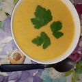 El cooksnap de Lilly capó cuando hizo Sopa crema de calabaza, zanahoria y papá (vegan).