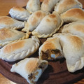 El cooksnap de Francisca Gorriti cuando hizo Empanadas salteñas.