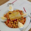El cooksnap de Amparo&Ari cuando hizo Pencas y acelgas con garbanzos al pimentón.