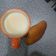 El cooksnap de Karina Chavez cuando hizo Atole de galletas marias.