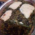 El cooksnap de Julieta Gutiérrez cuando hizo Budín de acelga.