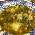 El cooksnap de Maribel De La Vega cuando hizo Potaje de grelos, garbanzos y chorizo casero.