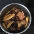 Cooksnap của darkalone khi họ làm theo món Chân giò hầm thuốc Bắc, ngải cứu
