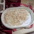 El cooksnap de Gise Ruffino cuando hizo Fideos al huevo (De verdad).