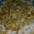El cooksnap de Veronica paola Diaz cuando hizo Tarta de manzana y pera.