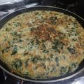 El cooksnap de Evelyn Valesca Orellana cuando hizo Tortilla de acelga.
