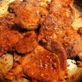 Cooksnap của Hoàng Oanh khi họ làm theo món Thịt cốt lết chiên nước mắm