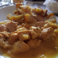 El cooksnap de Sonia Luz cuando hizo Pollo a la naranja.