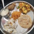 Pinal Patel's cooksnap of when they made ફરાળી થાળી (Farali Thali Recipe In Gujarati).