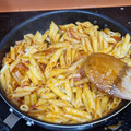 El cooksnap de Almudena Collado cuando hizo Macarrones con bacon.