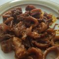 El cooksnap de Naiade cuando hizo Calamares en salsa americana.