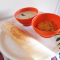 Palak Manghwani 's cooksnap of when they made Rava dosa.