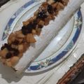 El cooksnap de Monica cuando hizo Pionono de Manzana 🍎 y Nueces.