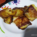 El cooksnap de Carmen Rivera Castilla cuando hizo Merluza con jamón y miel en GME, F y G y tradicional.