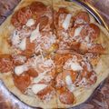 Cooksnap dari Bu Kiona untuk resep Pizza Teflon Sosis Keju Cheddar