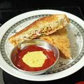 Dipal Parmar's cooksnap of when they made ક્લબ સેન્ડવીચ(club Sandwich Recipe in Gujarati).